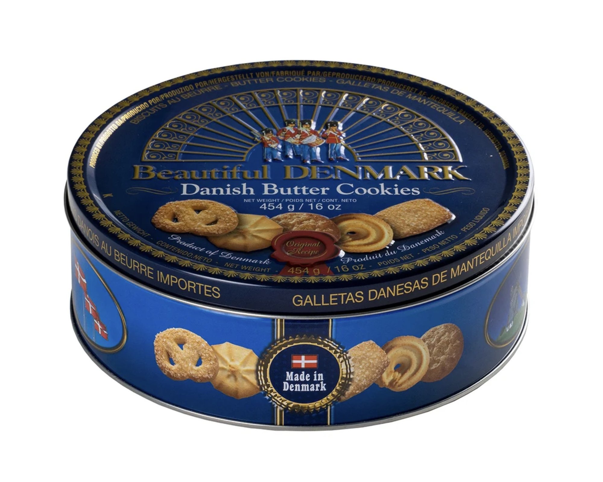Sušenky máslové v plechové dóze Beautiful Denmark 454g